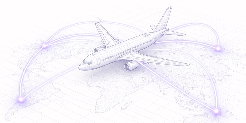 Global travel connectivity