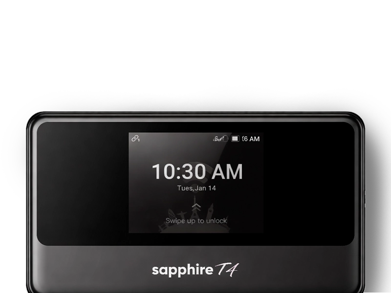 Sapphire Touch 4 CloudSIM hotspot